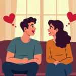 Daily Flirting Keeps Long‑Term Love Sparkling — AI-generated editorial illustration
