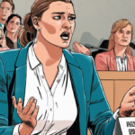 Sabalenka Fires Back at Reporter Over NYC Party Question — AI-generated editorial illustration