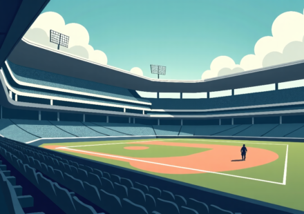 Tragedy Near Dodger Stadium: Man Found Hanging During Game — AI-generated editorial illustration