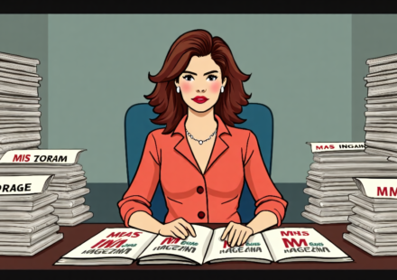 Gloria Steinem Reflects on Ms. Magazine’s Founding — AI-generated editorial illustration