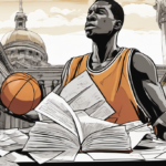 Enes Kanter Sues WNBA After Ejection From Chicago Sky Game — AI-generated editorial illustration