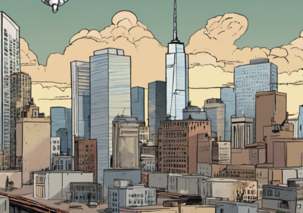 How 9/11 Shaped America—and What That Means Today — AI-generated editorial illustration