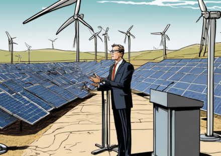Energy Secretary Wright Discusses 2026 Energy Policy on Face the Nation — AI-generated editorial illustration