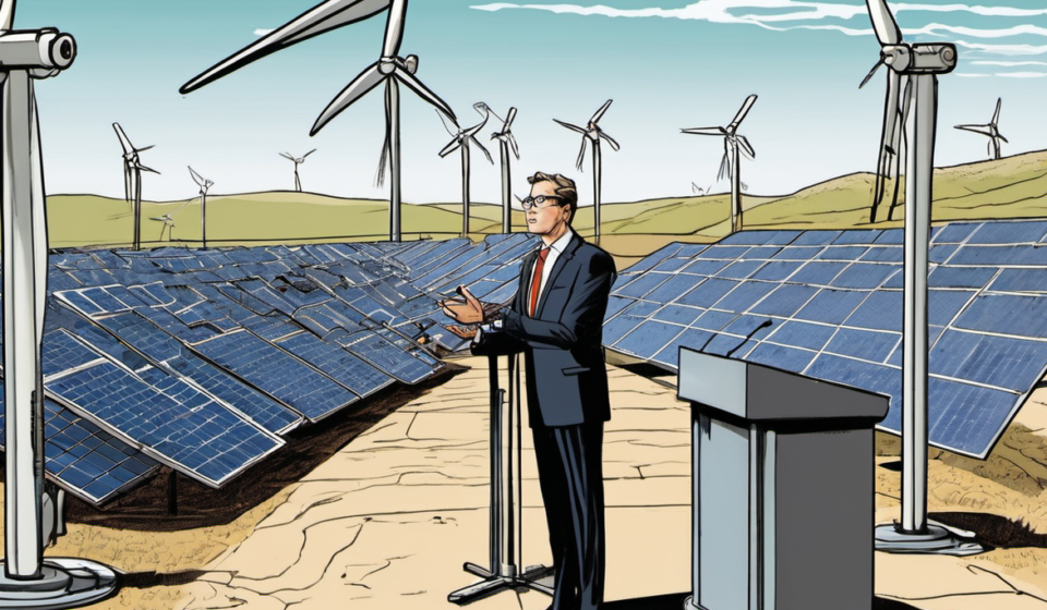Energy Secretary Wright Discusses 2026 Energy Policy on Face the Nation — AI-generated editorial illustration