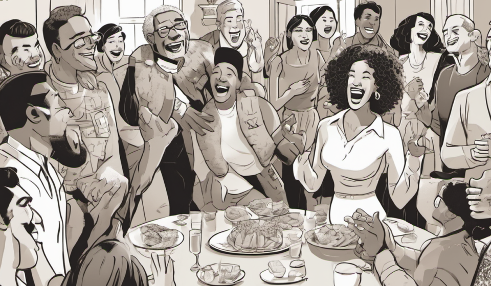 Lexis King Proposes to Carolina Cruz at House Party, Announces Engagement — AI-generated editorial illustration