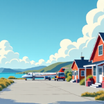Gander’s 9/11 Hospitality: How a Newfoundland Town Became a Global Symbol of Kindness — AI-generated editorial illustration