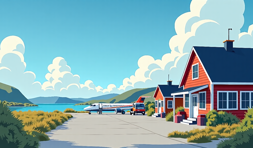 Gander’s 9/11 Hospitality: How a Newfoundland Town Became a Global Symbol of Kindness — AI-generated editorial illustration