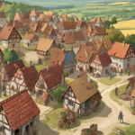 Medieval Village Near Halberstadt Vanishes in Orderly Abandonment — AI-generated editorial illustration