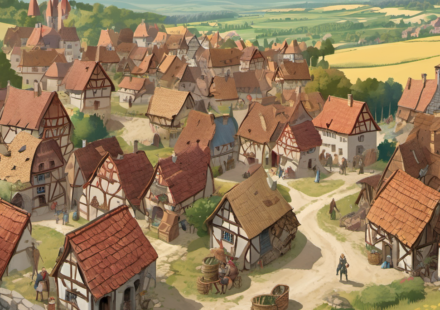 Medieval Village Near Halberstadt Vanishes in Orderly Abandonment — AI-generated editorial illustration
