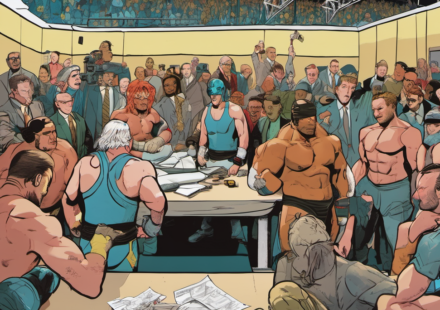 Inside the Production: WWE, NXT, and AAA’s 2026 Highlights — AI-generated editorial illustration