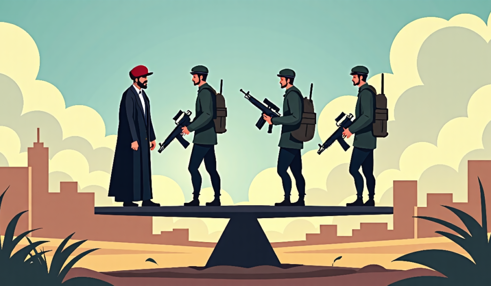 US‑Backed Disarmament Effort in Iraq Faces Setback, Experts Warn — AI-generated editorial illustration