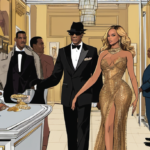 Beyoncé & Jay‑Z Celebrate 45th Birthday in London’s Elite Club — AI-generated editorial illustration