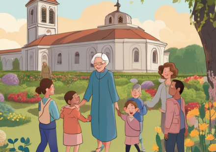 112-Year-Old Georgia Woman Credits Faith and Family for Longevity — AI-generated editorial illustration
