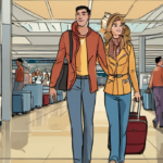 Phaedra Parks Caught in Love: New Boyfriend CT Tamburello Spotted at LAX — AI-generated editorial illustration