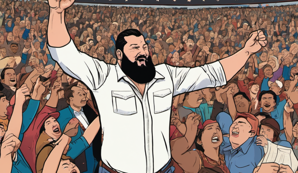 Bronson Reed’s Epic Return Shakes WWE Sunday Night’s Main Event — AI-generated editorial illustration