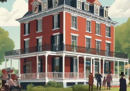 Unintended Legacy: A Man’s Purchase of a Former Plantation House and Amsterdam’s Improv Roots — AI-generated editorial illustration