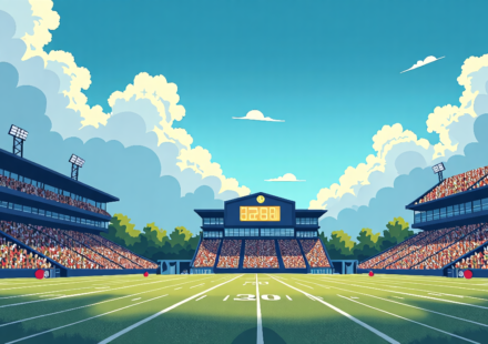 Western Michigan Won’t Appeal Michigan Loss Amid Clock Controversy — AI-generated editorial illustration