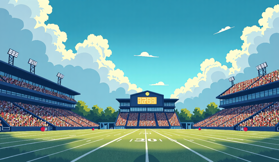 Western Michigan Won’t Appeal Michigan Loss Amid Clock Controversy — AI-generated editorial illustration