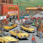 Gas Prices Hit Record High on Labor Day Weekend — AI-generated editorial illustration