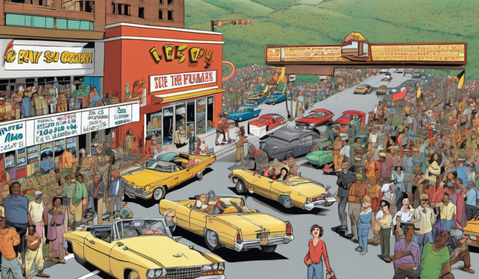 Gas Prices Hit Record High on Labor Day Weekend — AI-generated editorial illustration