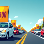 Labor Day Travel Costs Soar as Gas Prices Hit Record Highs — AI-generated editorial illustration