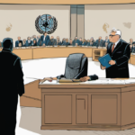 NYC Mayor Accused of Sowing Chaos Ahead of Netanyahu’s UN Speech — AI-generated editorial illustration