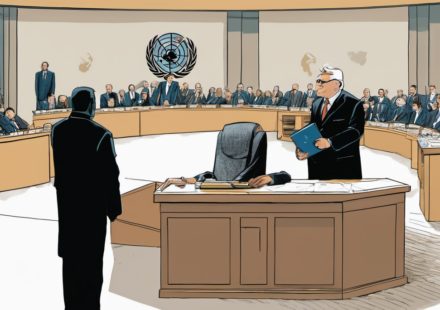 NYC Mayor Accused of Sowing Chaos Ahead of Netanyahu’s UN Speech — AI-generated editorial illustration