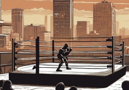 Raw Night in Birmingham: Title Clash, Money In The Bank, and Sunday’s Fallout — AI-generated editorial illustration