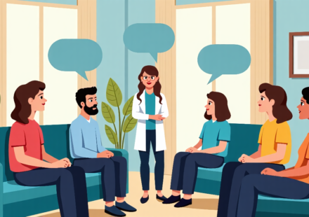 Therapy Speak Reimagined: Dr. Suzanne Garfinkle-Crowell’s Mission — AI-generated editorial illustration