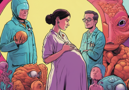 New Trailer for New Zealand’s Gross‑Funny Alien‑Pregnancy Comedy — AI-generated editorial illustration
