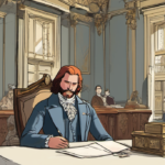 King Charles Affirms Prince Harry and Meghan as Private Citizens — AI-generated editorial illustration
