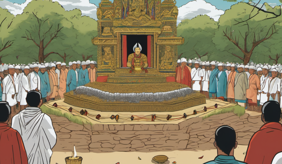 Pitt Rivers Museum to Return 39 Naga Remains to India — AI-generated editorial illustration