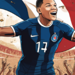 Mbappé Hopes 2024 Could Be His First Ballon d’Or Year — AI-generated editorial illustration