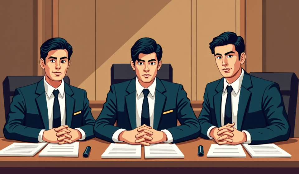 Menendez Brothers Get 2027 Parole Hearing, One Year Early — AI-generated editorial illustration