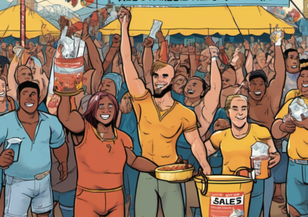 EMERGE Wrestling Supports TNA’s Rebel with ALS Ice Bucket Challenge — AI-generated editorial illustration
