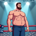 Bronson Reed Returns to WWE, Reveals 100‑Pound Weight Loss — AI-generated editorial illustration