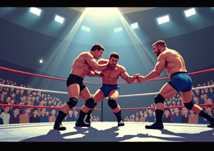 WWE Raw Highlights: Money in the Bank Qualifier, Mysterio’s Return — AI-generated editorial illustration