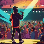 Macklemore Clarifies ‘Free Palestine’ Remarks Amid Backlash — AI-generated editorial illustration