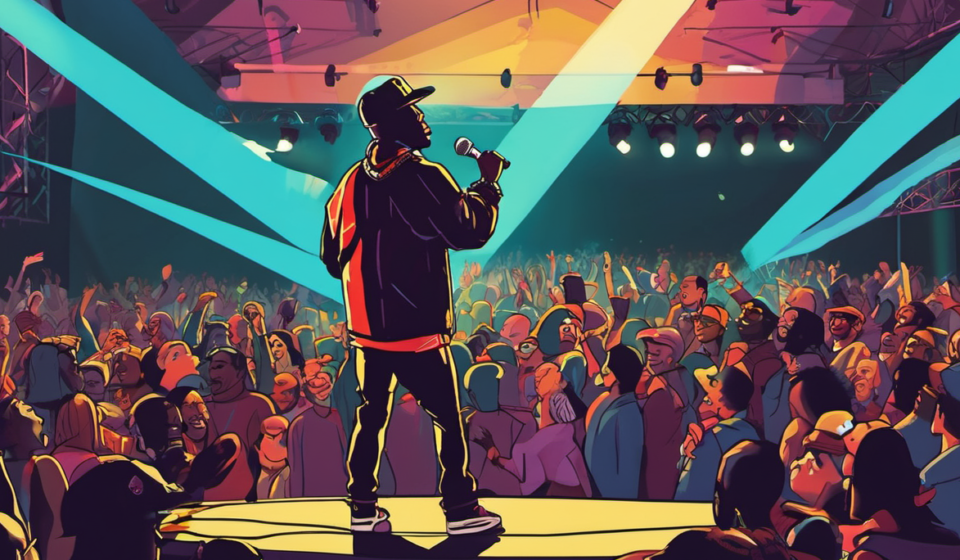 Macklemore Clarifies ‘Free Palestine’ Remarks Amid Backlash — AI-generated editorial illustration