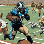 Panthers’ Brooks Set to Face Bears Despite Practice Absence — AI-generated editorial illustration