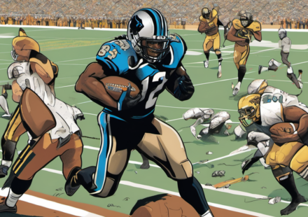 Panthers’ Brooks Set to Face Bears Despite Practice Absence — AI-generated editorial illustration