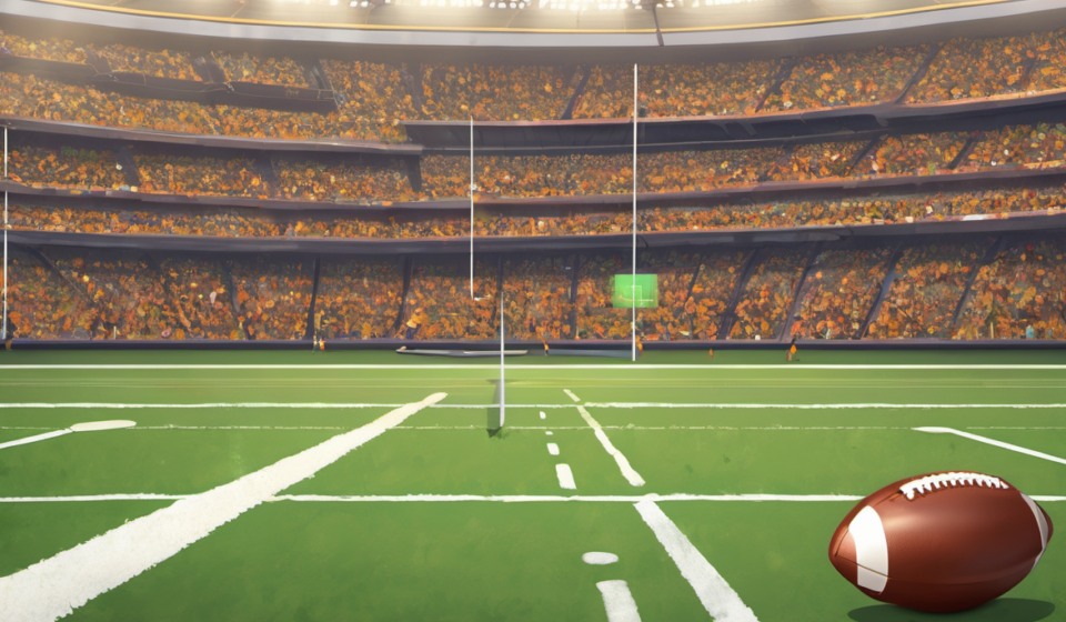 Polymarket Offers $50 Bonus with FOX Promo Code for NFL Fans — AI-generated editorial illustration