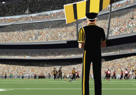 Rewind the Clock: How the Replay Protocol Clarified Michigan’s Controversial Finish — AI-generated editorial illustration