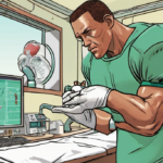 Tyler Smith’s Thumb Surgery: Cowboys Guard Faces 4‑6 Week Absence — AI-generated editorial illustration