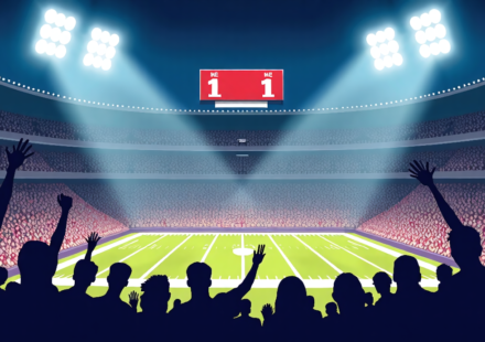 Chris 'The Bear' Fallica Reveals 2026 College Football Top 10 for Week 2 — AI-generated editorial illustration