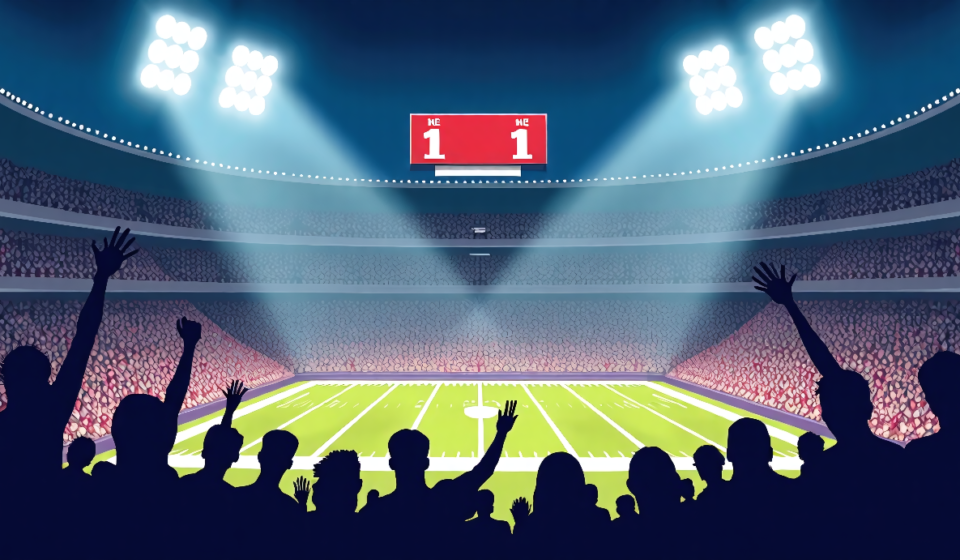 Chris 'The Bear' Fallica Reveals 2026 College Football Top 10 for Week 2 — AI-generated editorial illustration