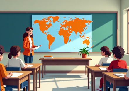 Texas Board Approves Curriculum Changes Linking Islam to 9/11 — AI-generated editorial illustration