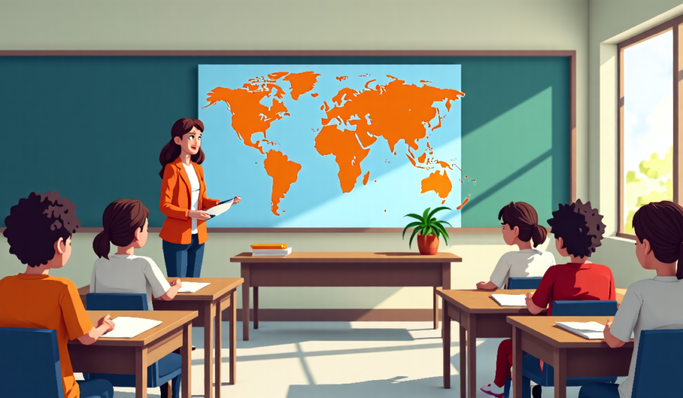 Texas Board Approves Curriculum Changes Linking Islam to 9/11 — AI-generated editorial illustration
