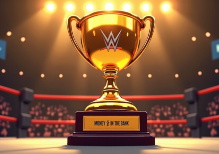 WWE Launches $299.99 Personalized Money in the Bank 2026 Collectible — AI-generated editorial illustration