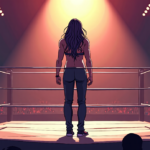 Bayley Returns to WWE, Signs New Contract After Surprise Raw Debut — AI-generated editorial illustration